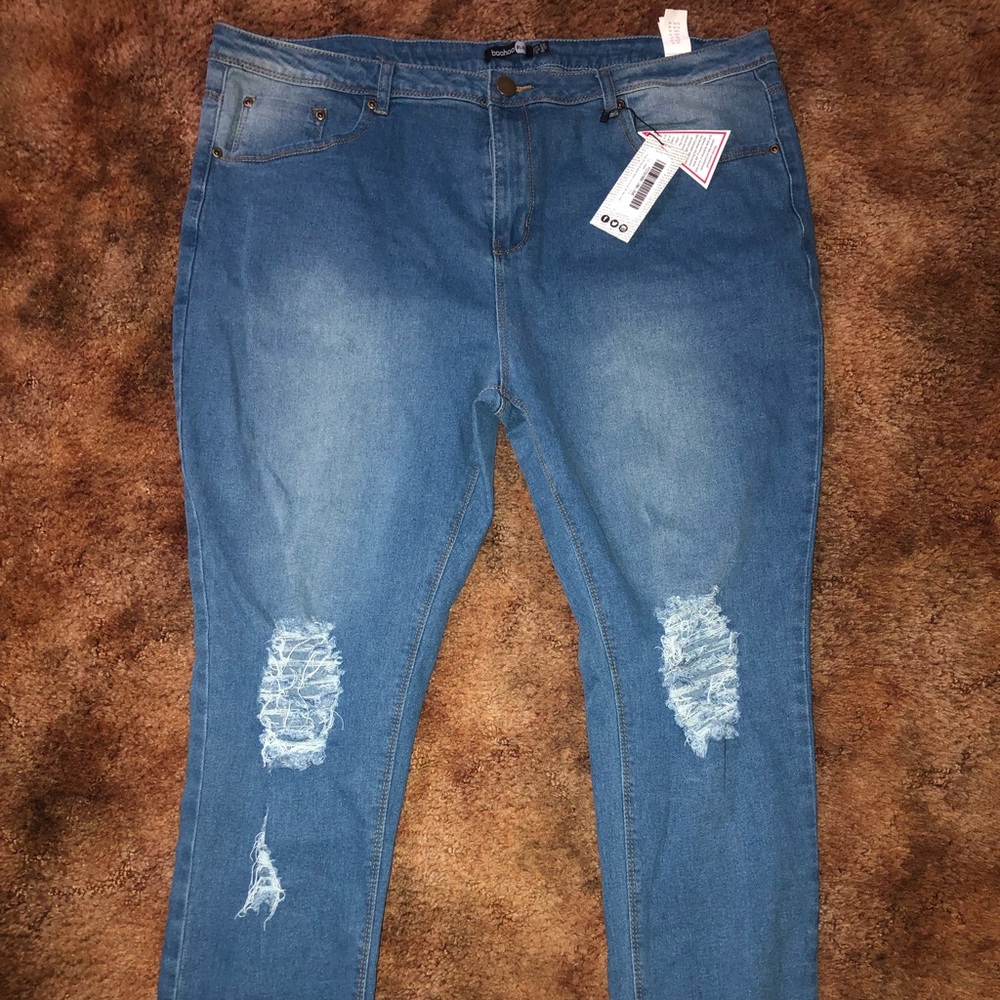 Plus size jeans